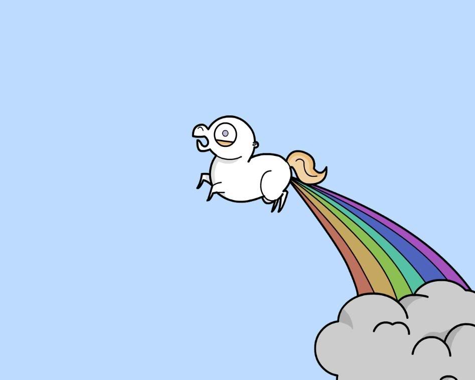 pictures of rainbows and unicorns. rainbow unicorn | Leave a